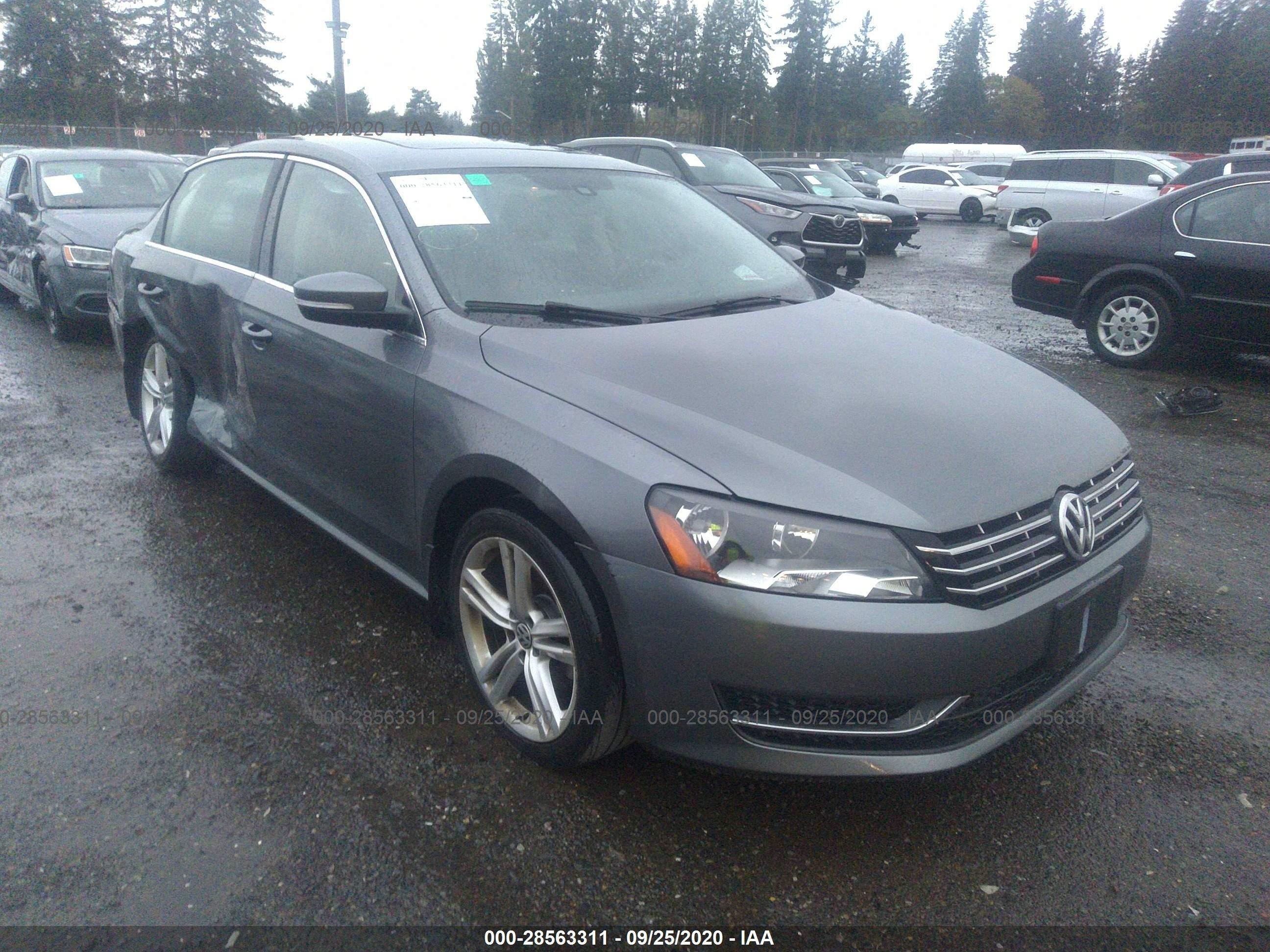 Volkswagen Passat 2013