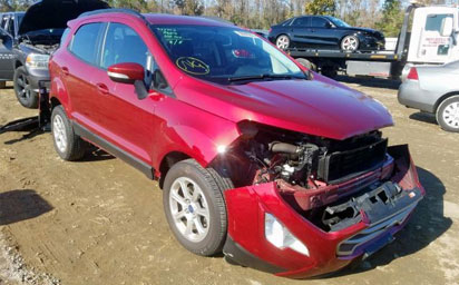 Типы повреждений авто на страховых аукционах в США, Степень урона после ДТП